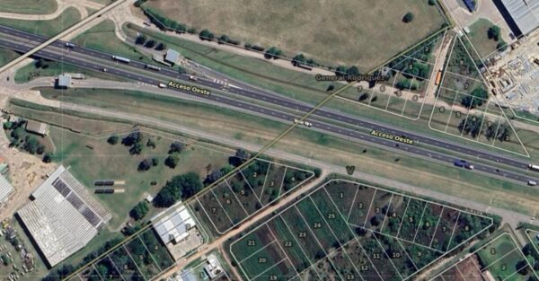 Excepcional terreno  sobre Colectora Sur Acceso Oeste km 55, - Imagen 2